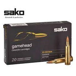 SAKO 22-250 55 GR GAMEHEAD SP