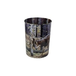 RIVERS EDGE WASTE BASKET DEER