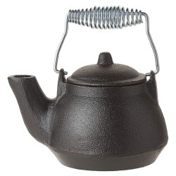 CAST IRON MINI TEA KETTLE...