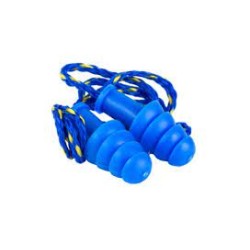 GWP RUBBER EAR PLUGS BLU -...