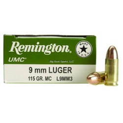 REMINGTON 9MM 115 GR UMC -...