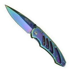 MTECH TACTICAL FOLDER RAINBOW