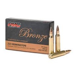 PMC 223 REM 55GR FMJ BT