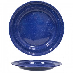 ENAMEL CAMPING PLATE 10"