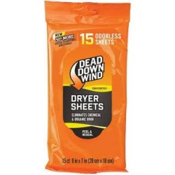 DEAD DOWN WIND DRYER SHEETS