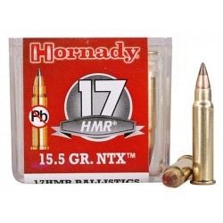 HORNADY AMMO 17 HMR 15.5 V MAX