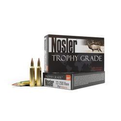 NOSLER AMMO 22-250/55BT