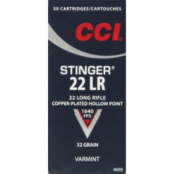 CCI AMMO 22 LR-HP STINGER...