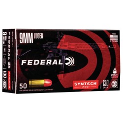 FEDERAL AMMO 9 MM/130 SYNTEC