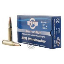 PPU AMMO 308WIN 190GR HP BT