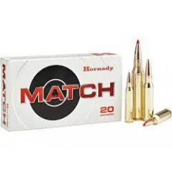 HORNADY AMMO 308WIN/168 MATCH