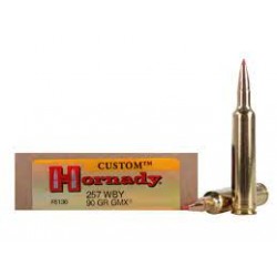 HORNADY AMMO 257 WBY 90 GR