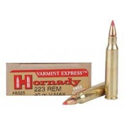 HORNADY AMMO 223/40 VMAX