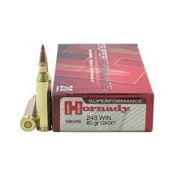 HORNADY AMMO 243/80 GMX