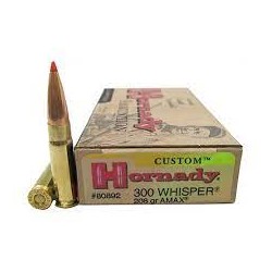 HORNADY AMMO 300 WHISPER...