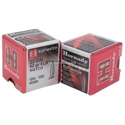 HORNADY BULLET 22/52 ELD-X