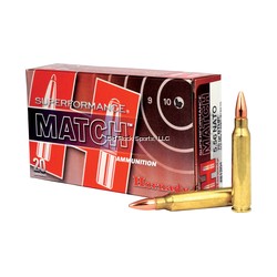 HORNADY AMMO 5.56/75 BTHP...