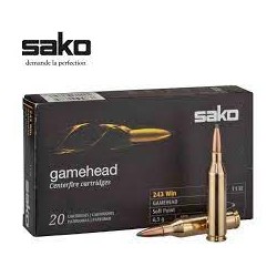 SAKO AMMO 243/100 GAMEHEAD