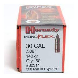 HORNADY BULLET 308/140 MONO FX