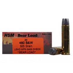 HSM 460 S&W 325GR LEAD WNF...