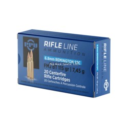 PPU AMMO 6.8 REM SPC/115